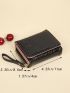 Crocodile Embossed Small Wallet