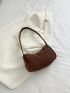 Corduroy Minimalist Hobo Bag
