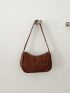 Corduroy Minimalist Hobo Bag