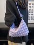 Minimalist Textured Shoulder Bag