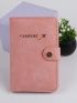 Plane & Letter Graphic Passport Case