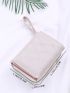 Heart Embroidery Small Wallet