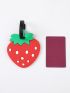 Strawberry Design Luggage Tag