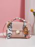 Mini Twilly Scarf Decor Flap Square Bag