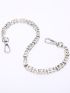Cube Decor Chain Bag Strap