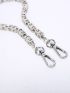 Cube Decor Chain Bag Strap