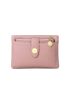 Litchi Embossed Small Wallet With Coin Purse