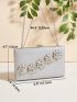 Mini Glitter Rhinestone Decor Box Bag