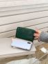 Crocodile Embossed Long Wallet