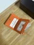 Neon Orange Small Wallet