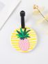 Pineapple Design Luggage Tag