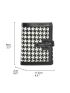 Houndstooth Pattern Small Wallet