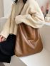 Soft Shoulder Purse Bag For Women, Tote Hobo Bag, Large Capacity Shoulder Bag, Handbag