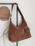 Pocket Front Hobo Bag