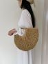 Top Ring Straw Bag