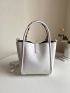 Mini Lychee Embossed Square Bag