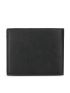 Letter Graphic Small Wallet Bifold Black