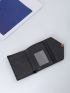 Metal Decor Small Wallet