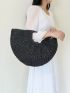 Minimalist Straw Bag