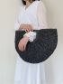 Minimalist Straw Bag