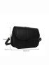 Minimalist Flap Square Bag