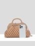 Quilted Chain Clutch Bag