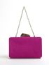 Mini Chain Satin Square Bag