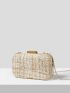 Mini Tweed Square Bag