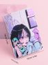 X angelcry3 Figure Print Passport Case