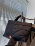 Quilted Top Handle Bag