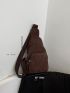 Mini Minimalist Corduroy Sling Bag