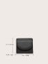 Litchi Embossed Small Wallet