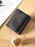 Litchi Embossed Small Wallet