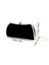Velvet Minimalist Square Bag