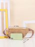 Minimalist Corduroy Waist Bag