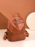 Minimalist Zipper Functional Backpack