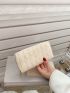 Geometric Embossed Long Wallet