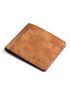 Letter Detail Small Wallet PU
