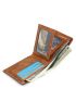Letter Detail Small Wallet PU