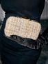 Mini Tweed Square Bag