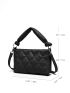 Quilted Detail Square Bag
