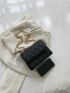 Mini Quilted Flap Chain Square Bag