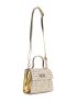 Mini Glitter Twist Lock Flap Square Bag