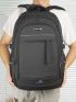 Men Letter Detail Travel Backpack