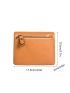 Litchi Embossed Small Wallet
