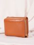 Snap Button Fold Over Small Wallet
