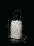 Mini Rhinestone Decor Box Bag