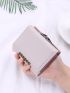 Metal Decor Small Wallet