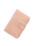 Letter Graphic Snap Button Passport Case