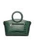 3pcs Crocodile Embossed Top Handle Bag Set